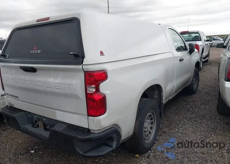 2023 Chevrolet Silverado 1500 2Wd Standard Bed Wt из США, поврежденный, VIN 3GCNAAEK4PG349848